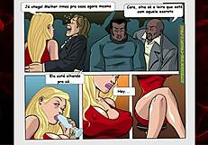 Old Group Cuckold Enjoys Double Penetration With Monster Cocks