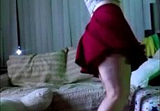 Noita Dances Wild and Teases in Homemade Latina Strip!