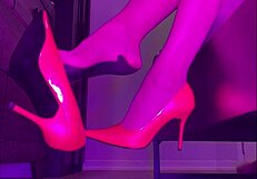 paulette lerouge's stiletto in stockings