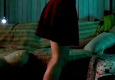 Noita Dances Wild and Teases in Homemade Latina Strip!