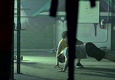 4x4 hardcore group sex after soccer match with rough and bareback sex