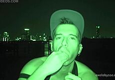 Axel Abysse's sex-crazed insomniac infrared ass play