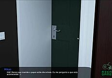 milfy city ep 38, stepmom lets me peek at sara's panties! 😏