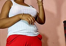 Indian stepsister plays with toys in Hindi roleplay