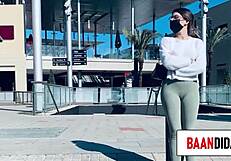 Fan meets sexy European teen on Tinder, licks her pussy, then fucks her hard