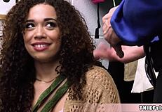 damn, beautiful blm activist caught at mall, now facing rough punish fuck 😡