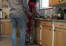 Turkish stepmom gasps as her stepson licks his cum from her pussy after hardcore sex. It’s pure taboo!