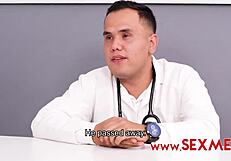 busty latina yamileth ramirez having a blast with doctor