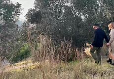 Miss Alessandra so horny she fucks Jesus Reyes outdoors