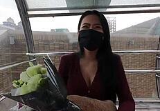 Surprising Nina With Big Tits and Huge Ass on Valentines Day