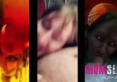 plays like a young slut sucking