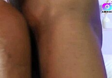 African Pussy Rides Big Black Cock Doggystyle Twice!