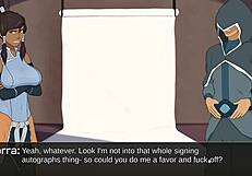 Intense cummy bender in anime hentai part 1.