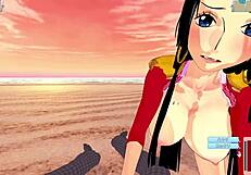 【onepiece boa hancock】male take pov 3dhentai anime game koikatsu video