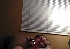 Redhead enjoys solo masturbation with toys