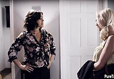 Annoyed milf wife dives into cheating threesome