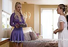 Stepdaughter feels loved in roleplay