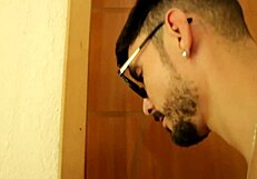 Priminha Safada Can't Resist The Endowed Guy, Moaning Loudly As He Blows Her Huge Ass In Interracial Blowbang With Creampie