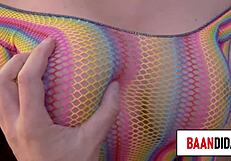 Big tits homemade video with a big cock lover