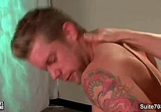 i love massaging and fucking this gay guy with a big tattooed cock