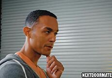 Hung repairman giving client a special service - jayden marcos & aj sloan