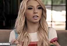 BurningAngel Babysitter Kenzie Reeves Shared. Emo Hairless Tits Licked In Reality 3Some.