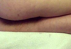 Very Hairy Pussy PULSATING Close Up in Real ORGASM