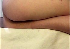 Very Hairy Pussy PULSATING Close Up in Real ORGASM