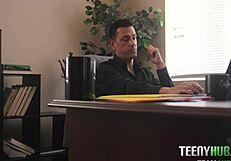 TEEN 18+ BREEZY BRI RYAN DRILLER GETS BLOWJOB AND POV ASS FUCKING IN REALITY HARDCORE