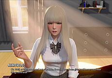 3D animated porn movie with interactive gameplay and visual novel elements
