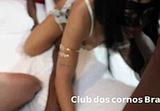 cuckold asks, 'watch my wife with three big cocks?'