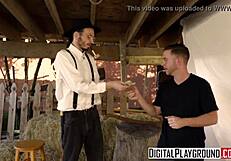 Amish girls try out anal sex in this XXX video
