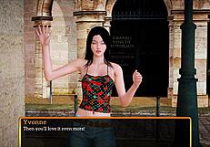 Anime Blonde With Big Tits In Family