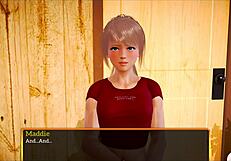 Anime Blonde With Big Tits In Family