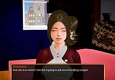 Anime Blonde With Big Tits In Family