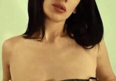 A beautiful woman gives a sensual massage with a happy ending