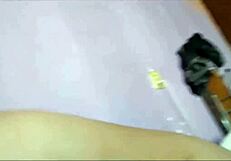 Horny Latina Blowjob With Brother-In-Law While Sister Is Nearby