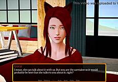 Wow, my new family shows off big tits and ass!