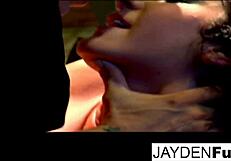 Jayden and Natasha team up on a dick