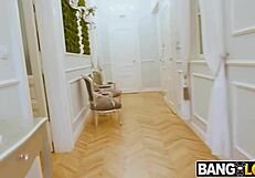 too big for anal, adelle saballe takes deepthroat and facial hard