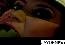 Jayden and Natasha team up on a dick