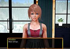 Wow, my new family shows off big tits and ass!