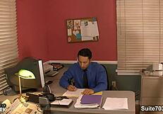 Amazing Gay Butts Get Fucked in the Office