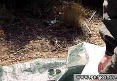 Stranded teen gets ANAL CREAMPIE for tight booty LATINA