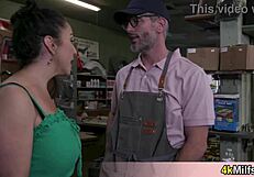 French Milf Craves Quick Shop Bang