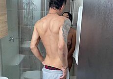 Big tits and ass latina gets hard cock inside