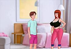 Huge tits and monster cock in hot threesome action