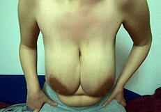 Clapping my tits, wanna see how they bounce for real?