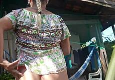 Emotional virtual date with Paty's big ass and pussy via WhatsApp