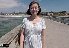 Aria Sky Bent Over Fucking Outdoors